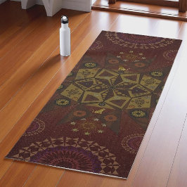 De bescherming van de rechtheid van Geo tantrum ma Yogamat