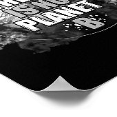 De bescherming van het milieu in de wereld alleen  poster (Hoek)