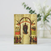 De bescherming van het Russische pictogram Briefkaart (Staand voorkant)