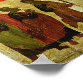 De bescherming van het Russische Theotokos-pictogr Poster (Hoek)