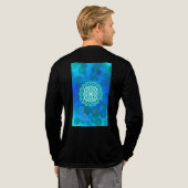 De bescherming van Jezus is liefde Tri-Blend Shirt (Achterkant)