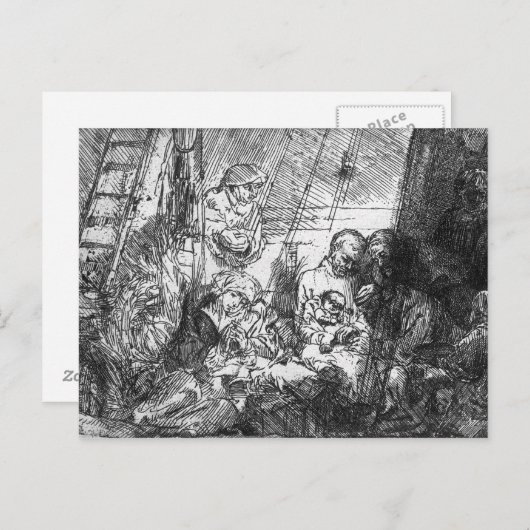 De beschikking, 1654 briefkaart (Voorkant / Achterkant)