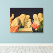 De beschikking canvas afdruk (Insitu (Houten vloer))