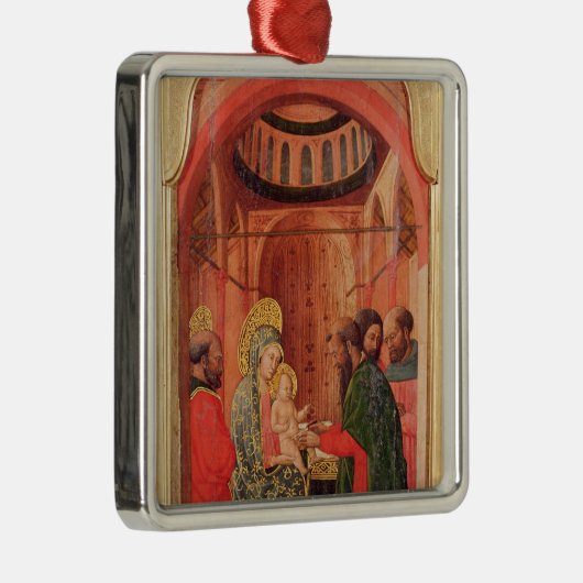 De beschikking metalen ornament (Rechts)