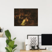 De beschikking - Rembrandt Fine Art-Poster Poster (Thuiskantoor)