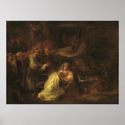 De beschikking - Rembrandt Fine Art-Poster Poster (Voorkant)