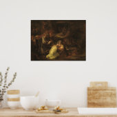 De beschikking - Rembrandt Fine Art-Poster Poster (Keuken)