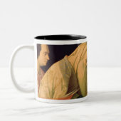 De beschikking tweekleurige koffiemok (Links)