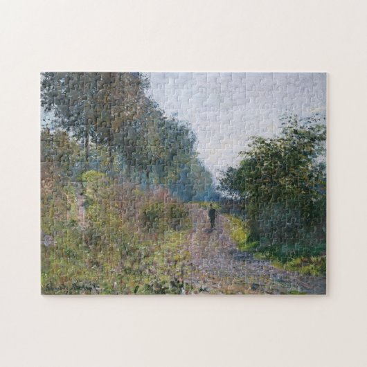 De beschoonde weg Monet Fine Art Legpuzzel (Horizontaal)