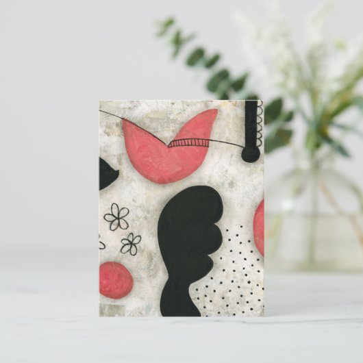 De beslissingen die je neemt Briefkaart (Staand voorkant)