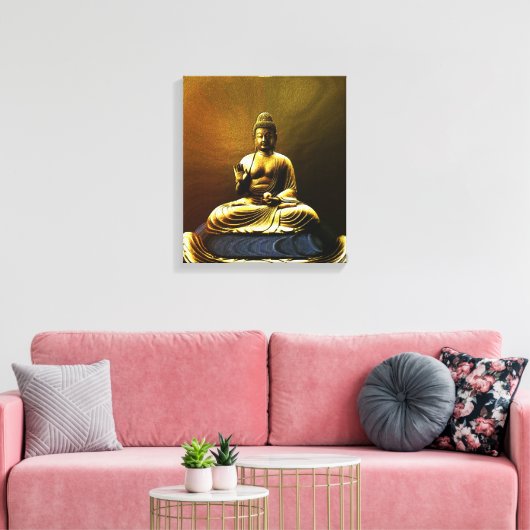 De beslissingsstaat canvas afdruk (Insitu (Woonkamer))