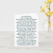 De Bespreking van de papegaai Kaart (Gele Bloem)