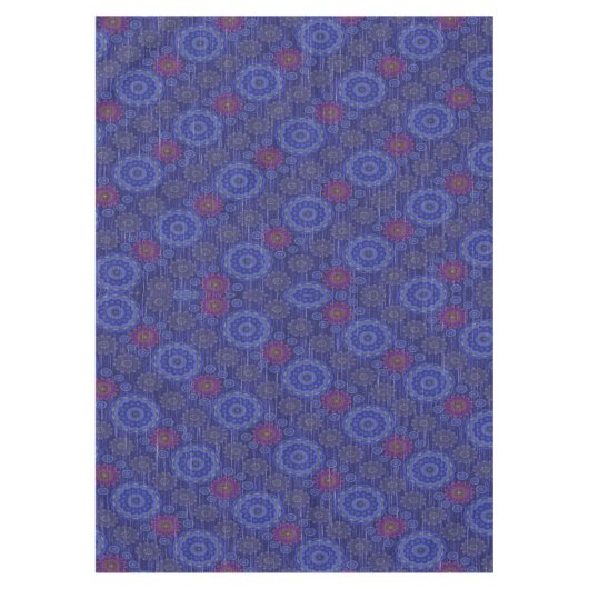 De bessen bloeien regenachtig tafelkleed (Voorkant)