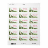 De Bessen van de hulst & het Adresetiket van de Etiket (Full Sheet)