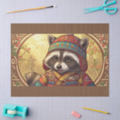De best geklede wasbeer van China Tissuepapier (Craft)