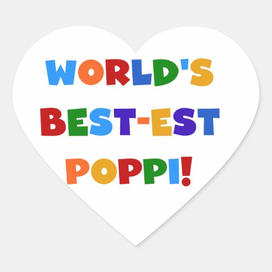 De best-meest populaire superheldere kleuren ter w hart sticker (Voorkant)