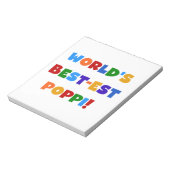 De best-meest populaire superheldere kleuren ter w notitieblok (Linkerzijde)