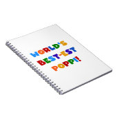 De best-meest populaire superheldere kleuren ter w notitieboek (Rechterzijde)