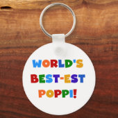 De best-meest populaire superheldere kleuren ter w sleutelhanger (Voorkant)