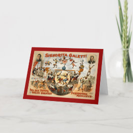 De best presterende apen ter wereld 1892 kaart