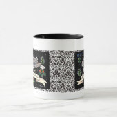 De best-wensen Mok van konijn, die Zware met Bloem (Midden)