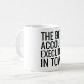 De Beste Account Executive in de Stad Koffiemok (Voorkant links)