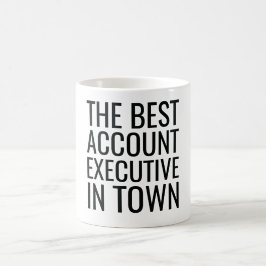 De Beste Account Executive in de Stad Koffiemok (Center)