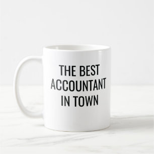 De beste accountant in de stad koffiemok