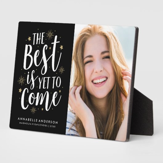 De beste Afstuderen fotoplaat (Zijkant)