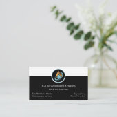 De beste airconditioning voor moderne Visitekaartj Visitekaartje (Staand voorkant)