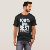 De beste algemeen directeur van het hotel van de w t-shirt (Voorkant volledig)