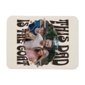 De beste aller tijden Goat Dad foto Magneet (Horizontaal)