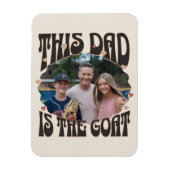 De beste aller tijden Goat Dad foto Magneet (Verticaal)