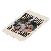 De beste aller tijden Goat Dad foto Magneet (Linkerzijde)