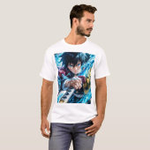De beste anime manga t-shirt (Voorkant volledig)