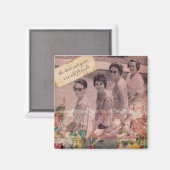 De beste Antieke zijn Oude vrienden Magneet (Voorkant / Achterkant)