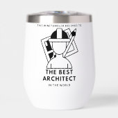 De Beste Architect Ter Wereld Gepersonaliseerde Na (Voorkant)