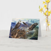 De beste artiekkaart van de adelaar kaart (Gele Bloem)