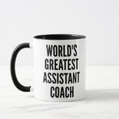De beste assistent-coach ter wereld mok (Links)