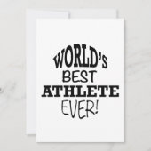 De beste atleet ter wereld ooit kaart (Voorkant)