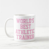 De beste atletiektrainer ter wereld Mok (Links)