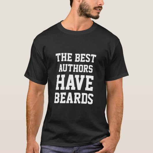 De beste auteurs hebben bearen t-shirt (Voorkant)