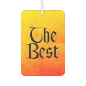 De beste auto luchtverfrisser (Voorkant)