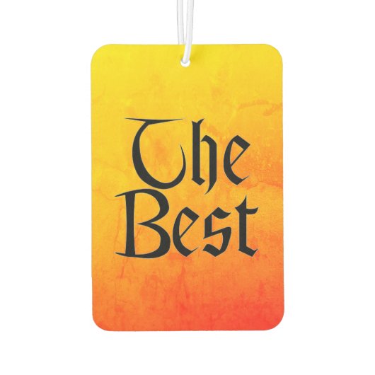 De beste auto luchtverfrisser (Achterkant)