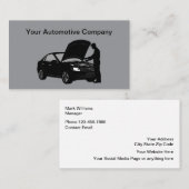 De beste auto reparatie service visitekaartje (Voorkant / Achterkant)