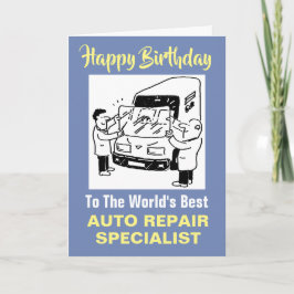 De beste auto reparatie specialist ter wereld kaart