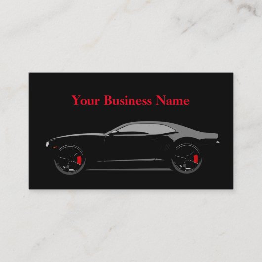 De beste auto Visitekaartjes (Voorkant)