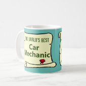 De Beste Automechanicien ter Wereld. Koffiemok (Voorkant links)
