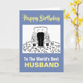 De beste automonteur ter wereld kaart (Gele Bloem)