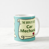 De beste automonteur ter wereld. koffiemok (Voorkant rechts)